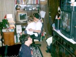 Charlie and Josh on the Computor 01