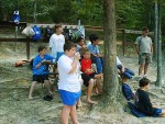 Highlight for Album: Canoe Training 9-10-00