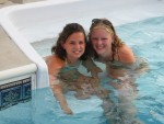 Becca and Kelsey