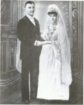 Wedding Picture of George Hoffman and Margaret (Maggie) Anastasia Hoffman